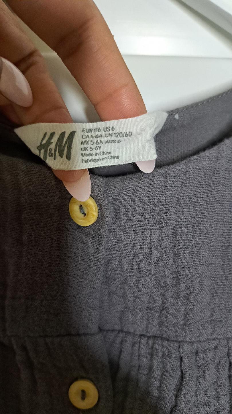 H&M Grey Dress - Size 6 - photo 3