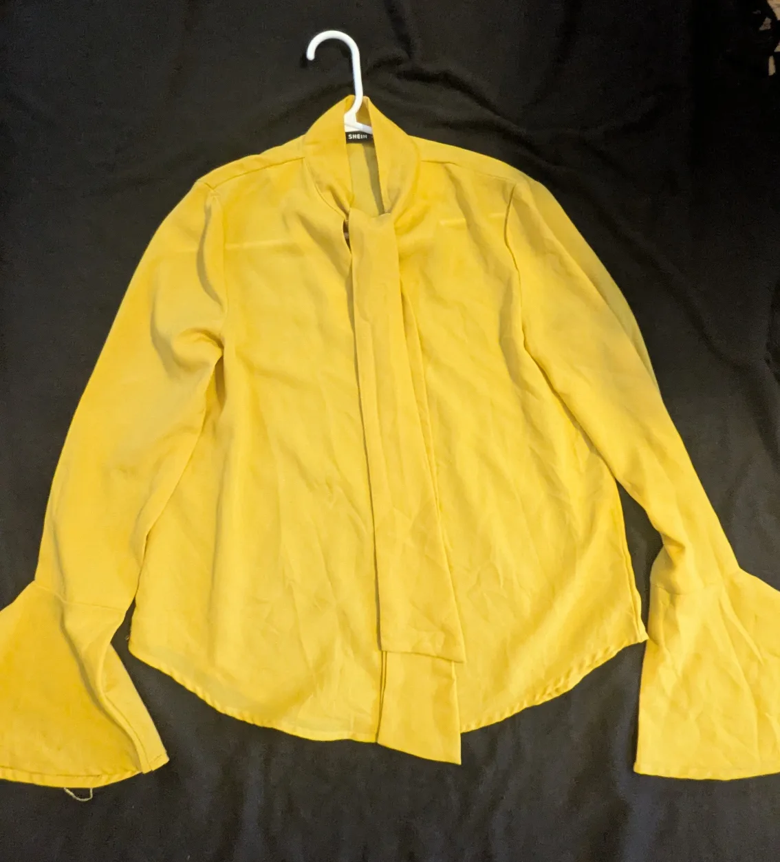 Shein Yellow Blouse image indicator(3)