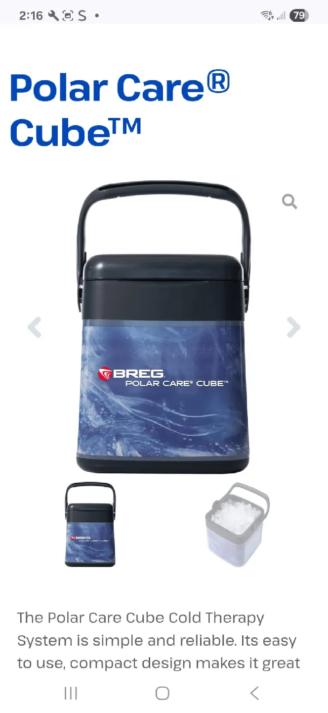 Breg Polar Care Cube Cold Therapy System image indicator(3)