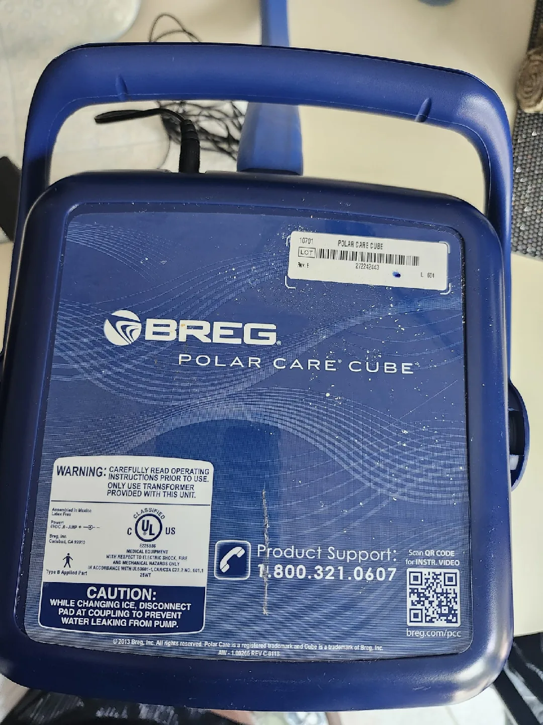 Breg Polar Care Cube Cold Therapy System image indicator(7)