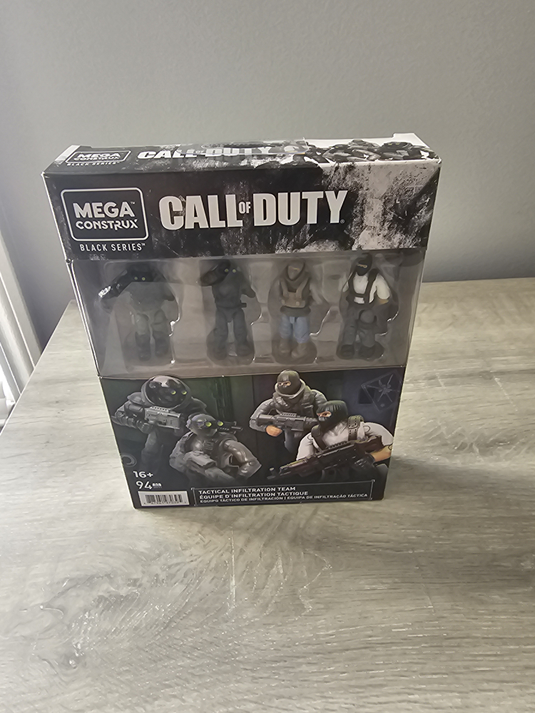 New Mega Construx Call of Duty Tactical Infiltration Team
