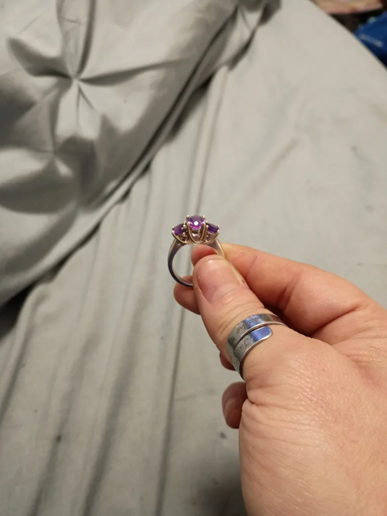 Purple Stone Ring image indicator(2)