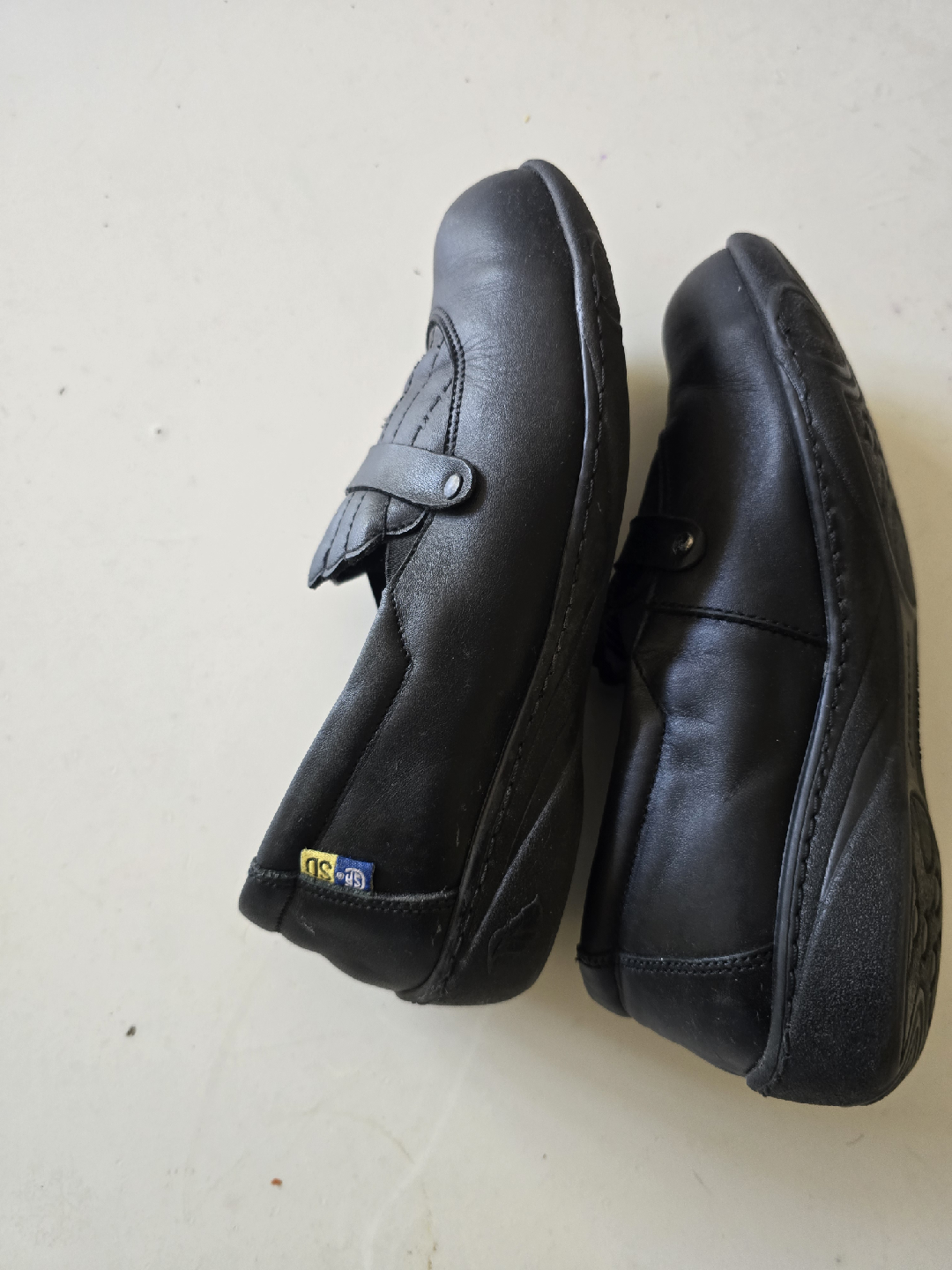 Featherlite SD Black steeltoe Leather Shoes - size 6 - photo 3