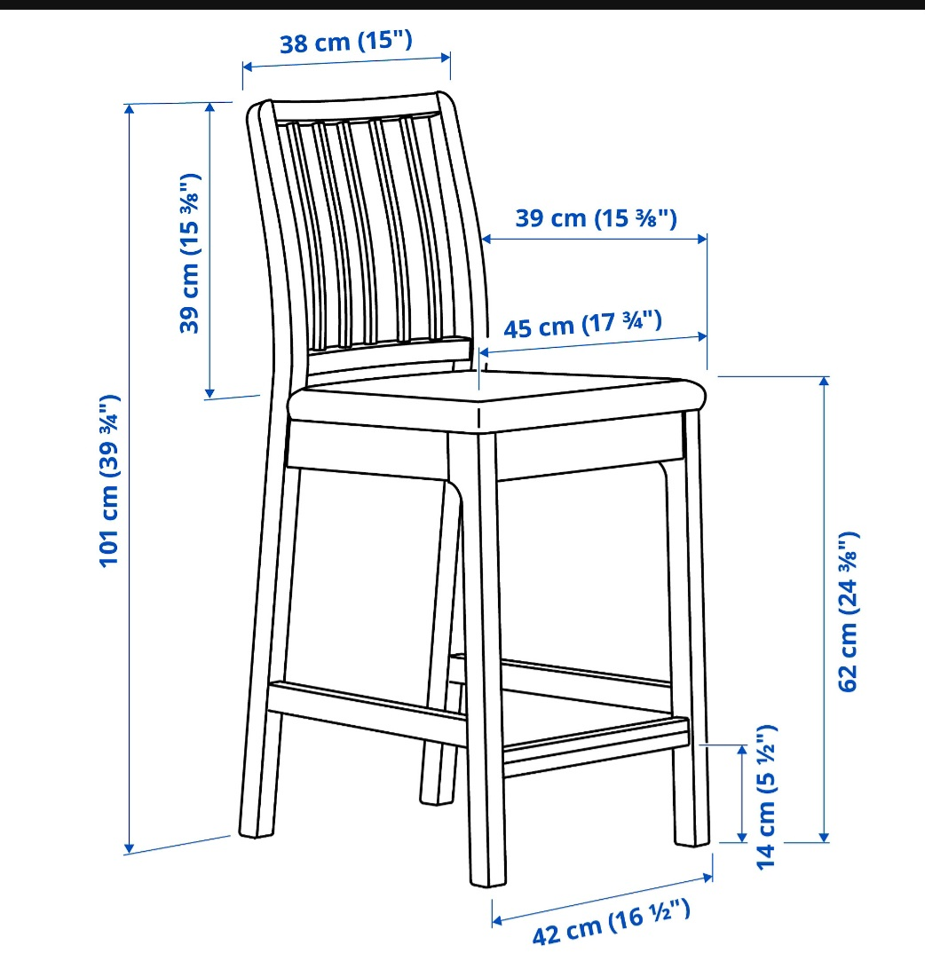 IKEA EKEDALEN Bar Stool - photo 5