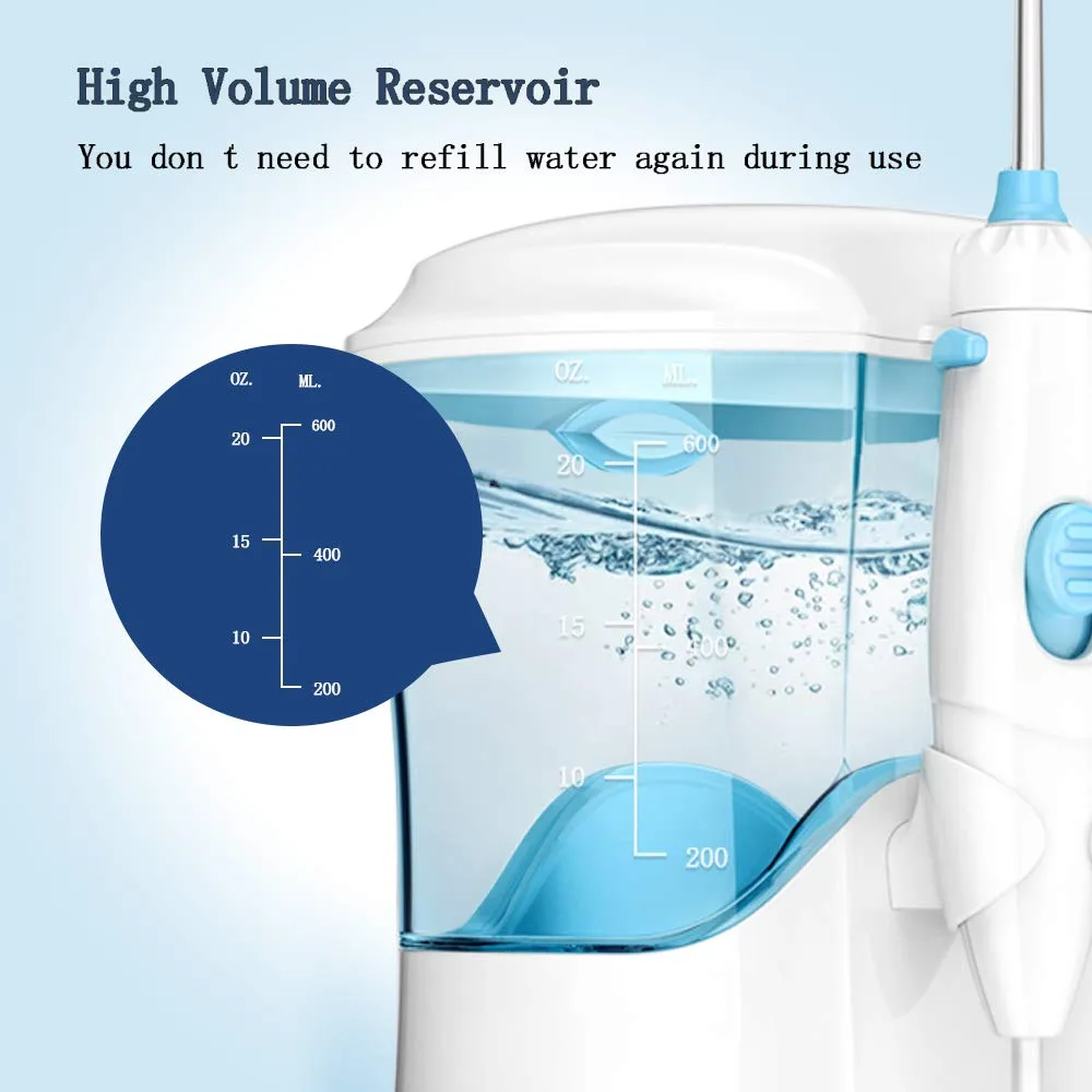 KHH Water Flosser Pick Teeth Cleaner Dental image indicator(8)