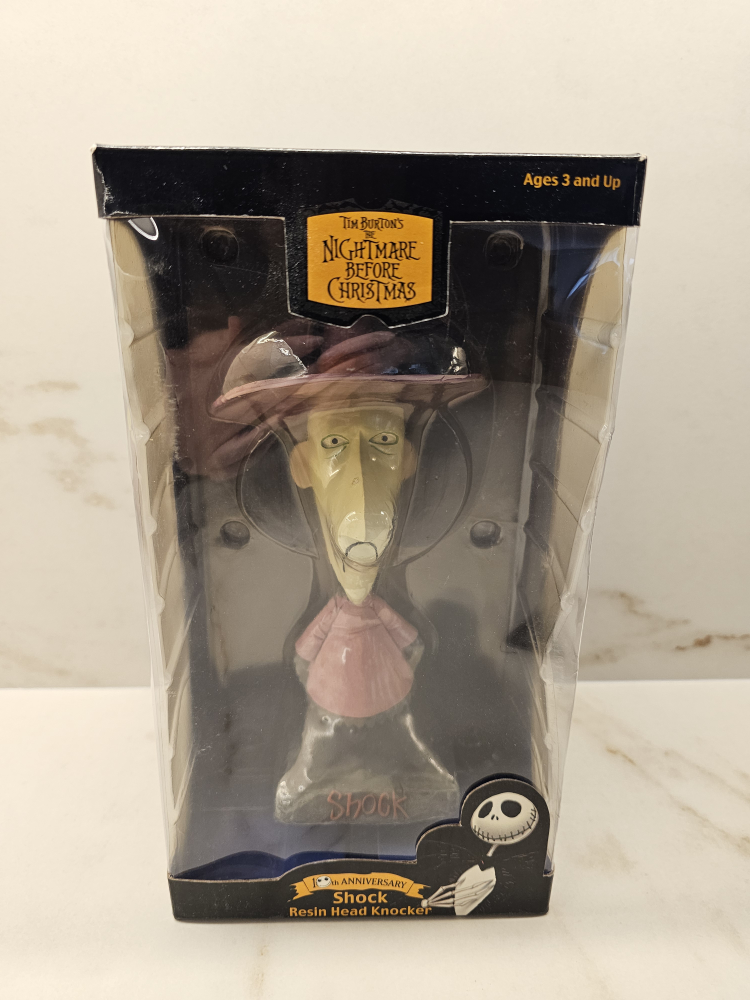 Nightmare Before Christmas Shock Resin Head Knocker - photo 2