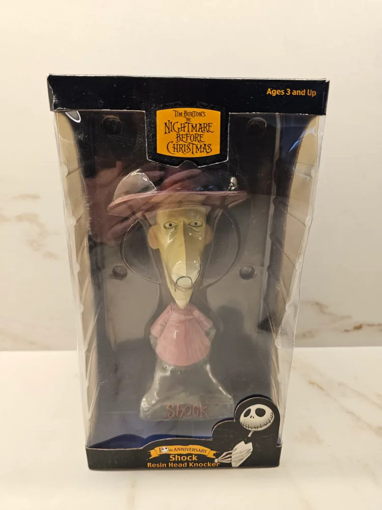 Nightmare Before Christmas Shock Resin Head Knocker thumbnail