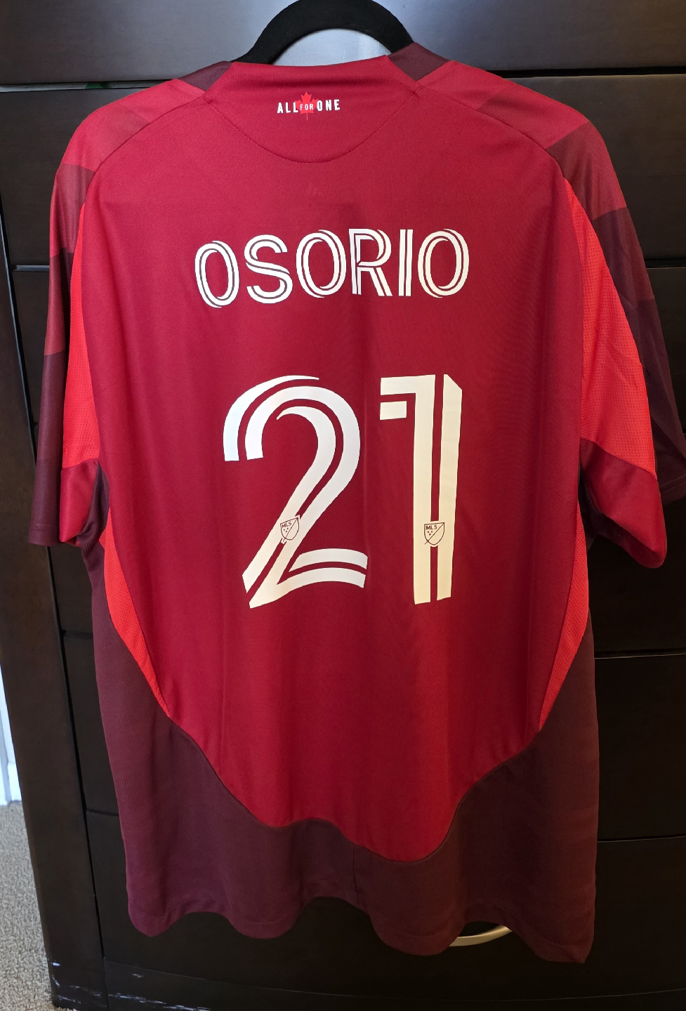 Adidas Toronto FC Osorio 2025 Jersey - XXL - photo 2