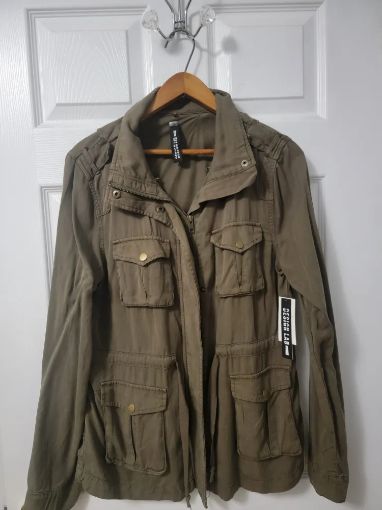 Design Lab Olive Green Jacket thumbnail