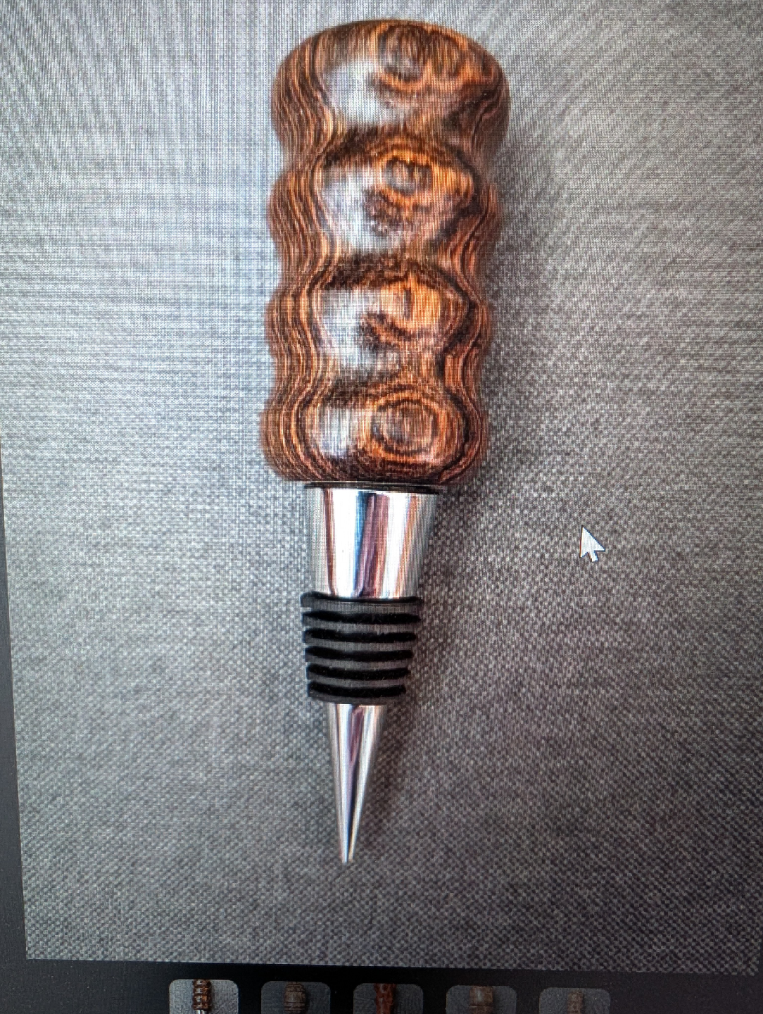Handcrafted Wood Wine Bottle Stoppers