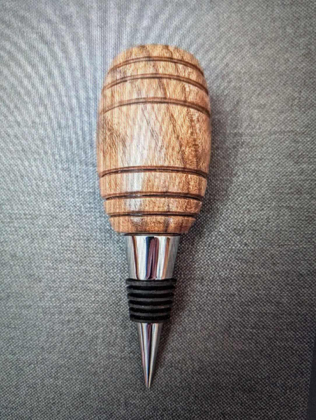 Handcrafted Wood Wine Bottle Stoppers - photo 2