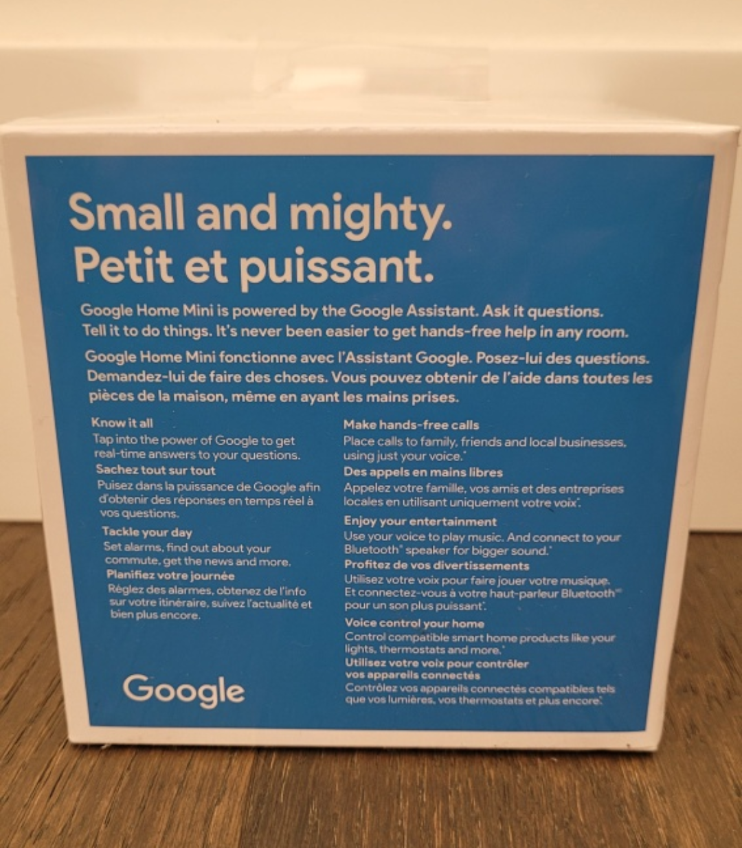 *Brand New* Google Home Mini - Voice-Controlled Smart Speaker - photo 3