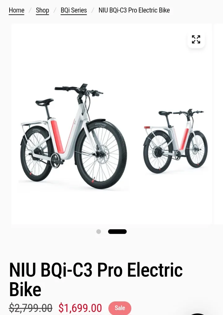 NIU BQi-C3 Pro Electric Bike image indicator(4)