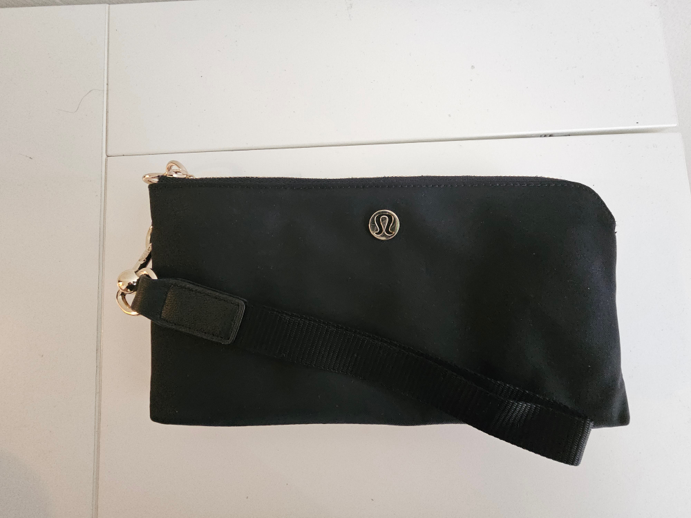 Lululemon Black Wristlet