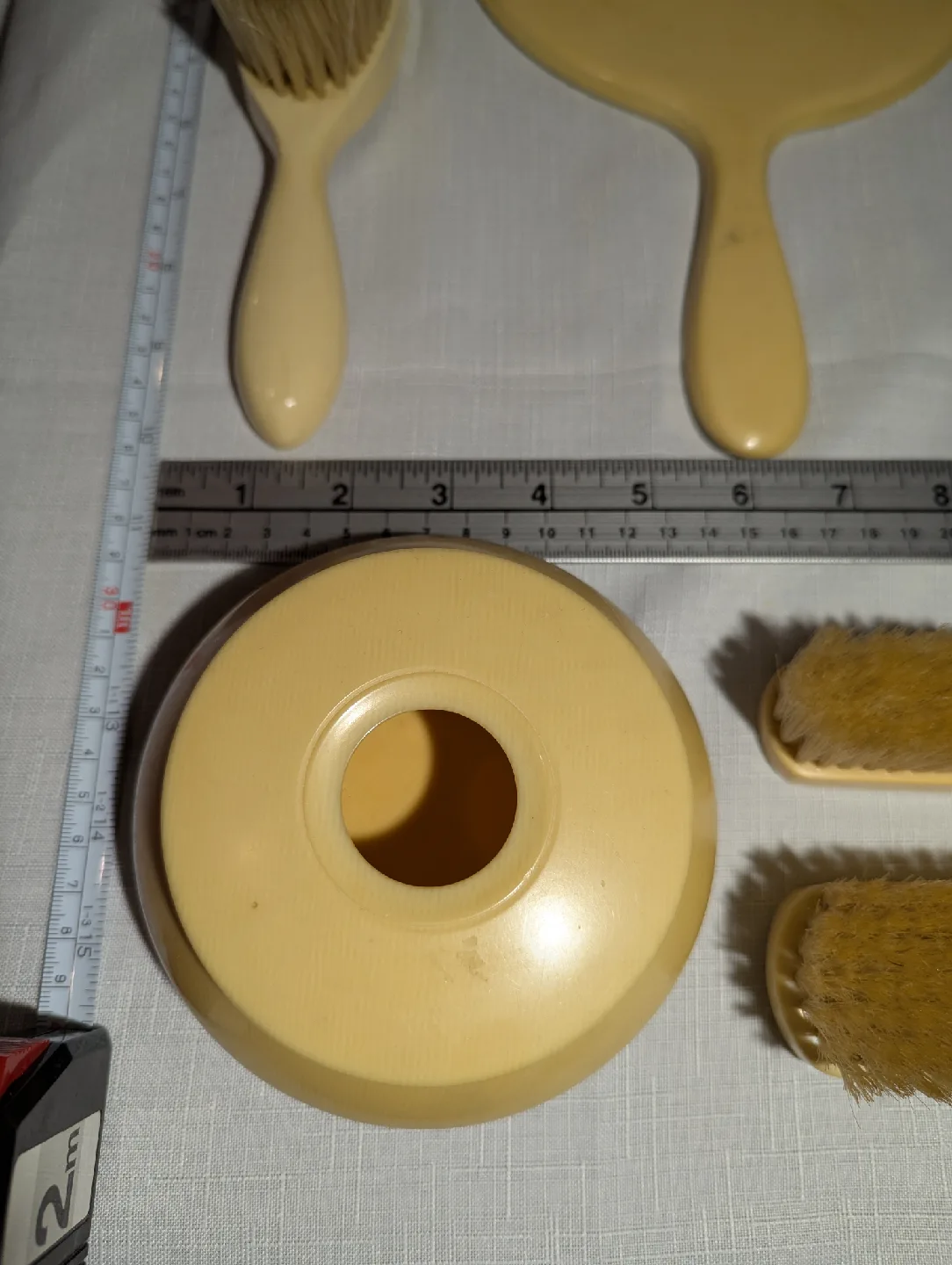 Vintage French ivory - Brushes, Mirrors, and More! 2 Birks image indicator(5)