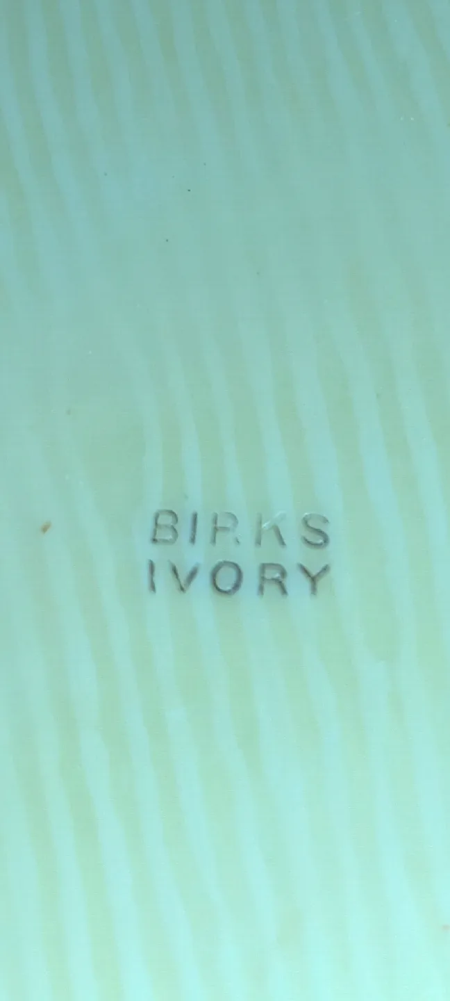 Vintage French ivory - Brushes, Mirrors, and More! 2 Birks image indicator(7)