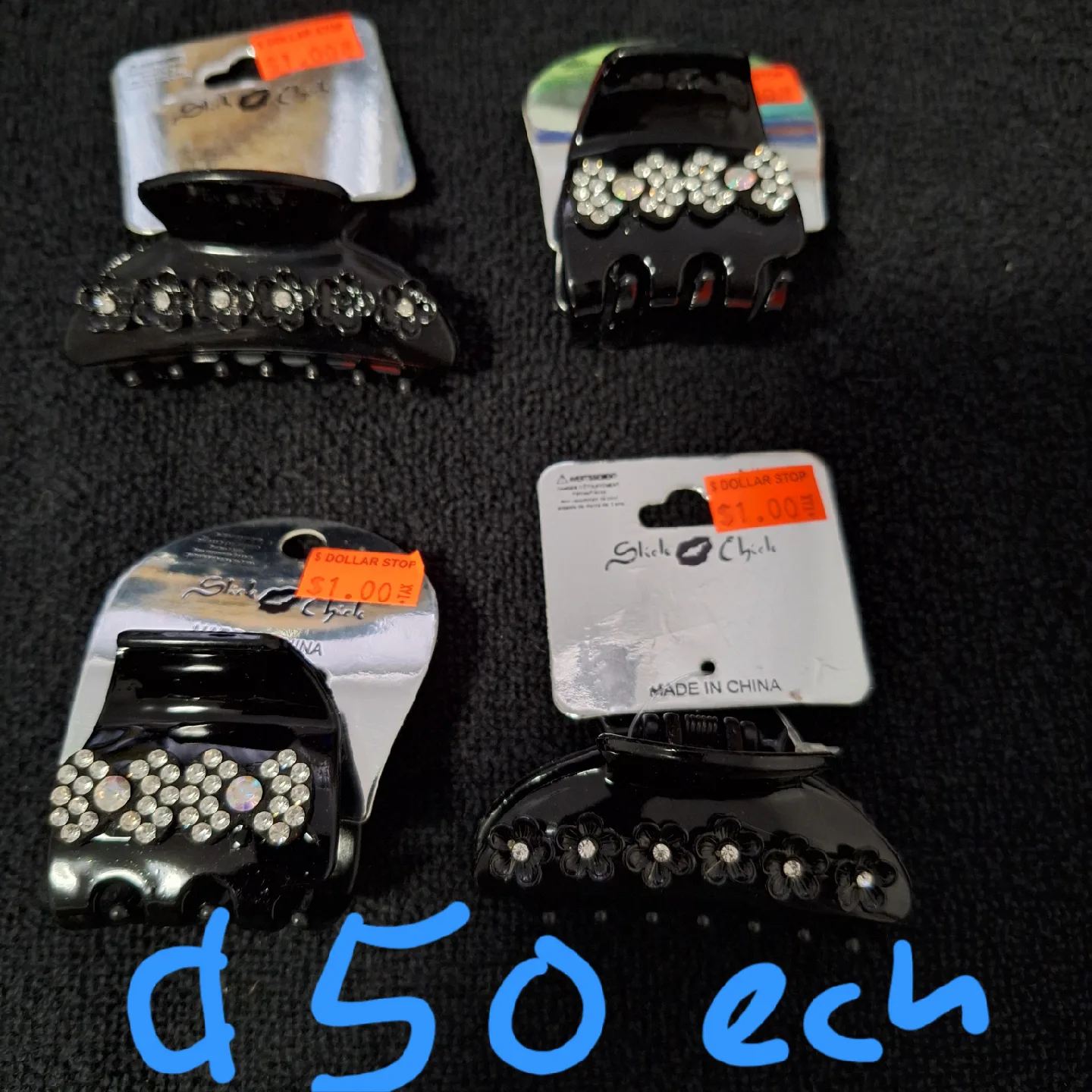 Assorted Hair Clips - Dazzle, Sophi, Belle Pastel & More image indicator(4)