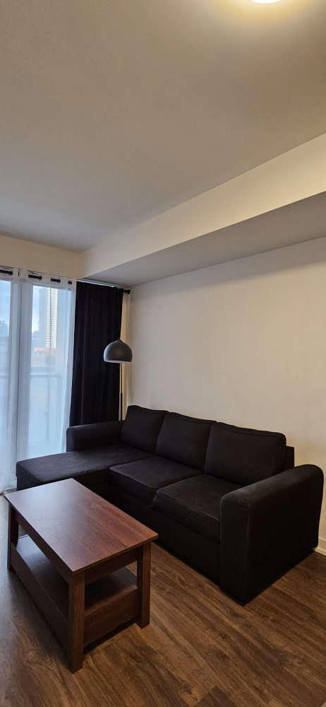 Dark Grey Sofa Bed with Storage