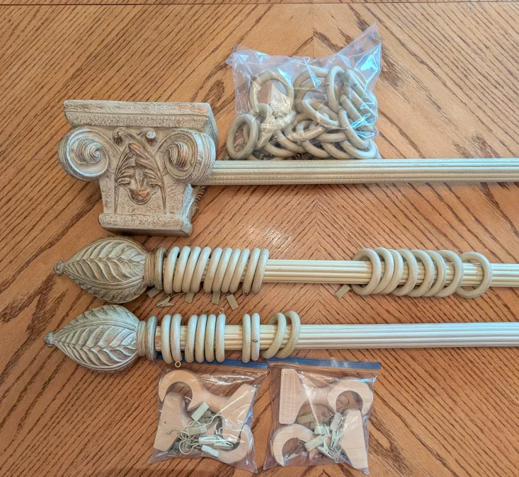 Curtain Rods with Hardware thumbnail