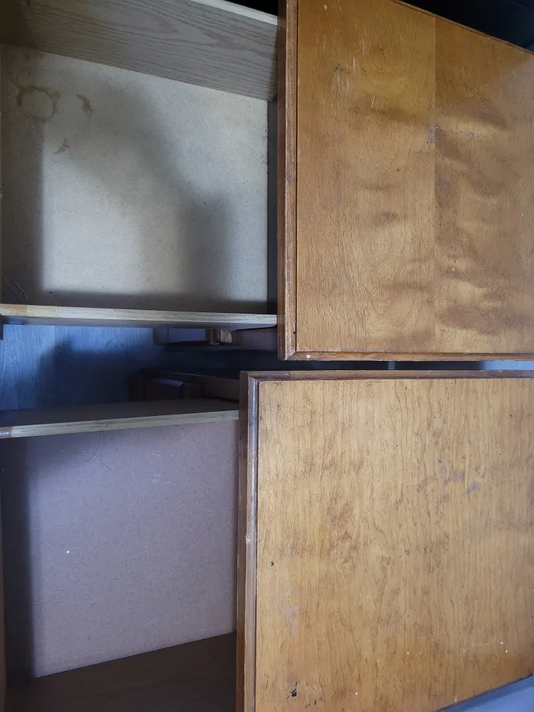 2 Wooden Nightstands $19 EACH image indicator(2)