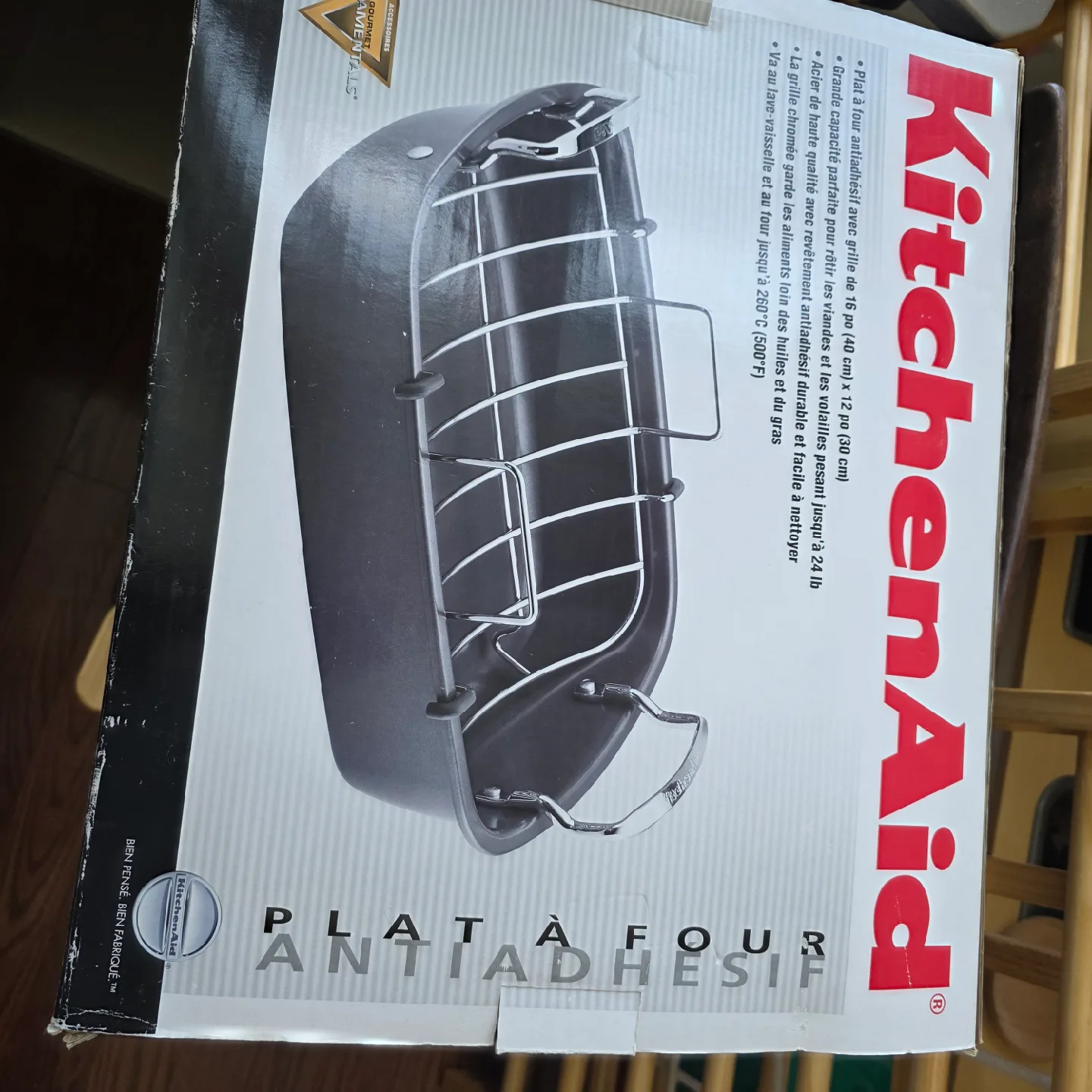KitchenAid Antiadhésif Roasting Pan with Rack thumbnail