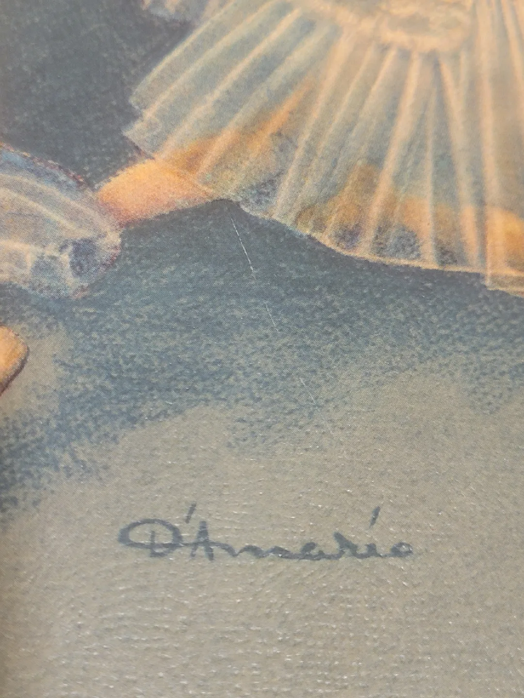 Vintage D'Amario Ballerina Print image indicator(9)