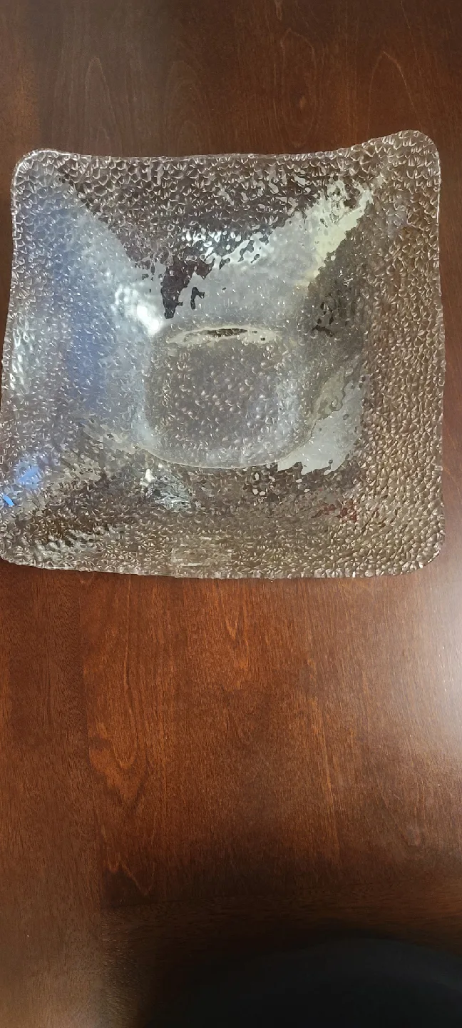 Textured Glass Serving Bowl - 11 inches image indicator(6)