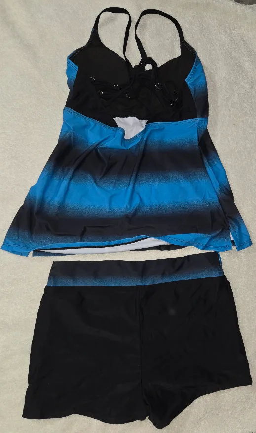 Blue & Black Swimsuit - Size M image indicator(6)