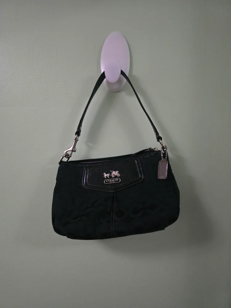 Coach Black Shoulder Bag thumbnail