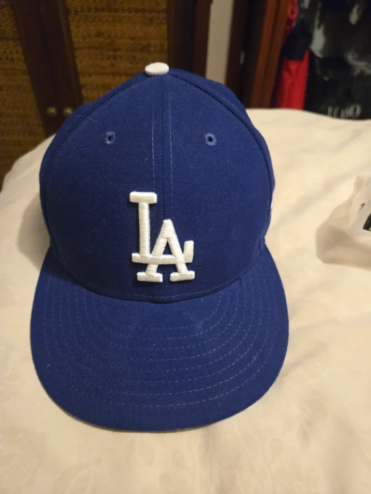 New Era LA Dodgers 59FIFTY Cap, Size 7 1/2 thumbnail