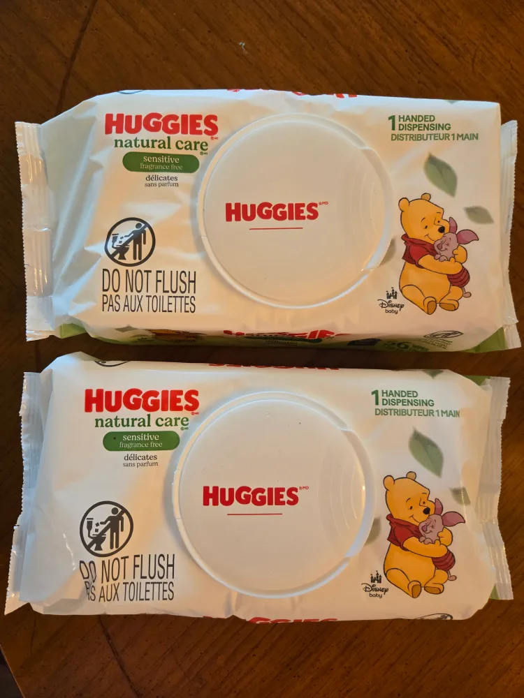 Huggies Natural Care Sensitive Wipes thumbnail