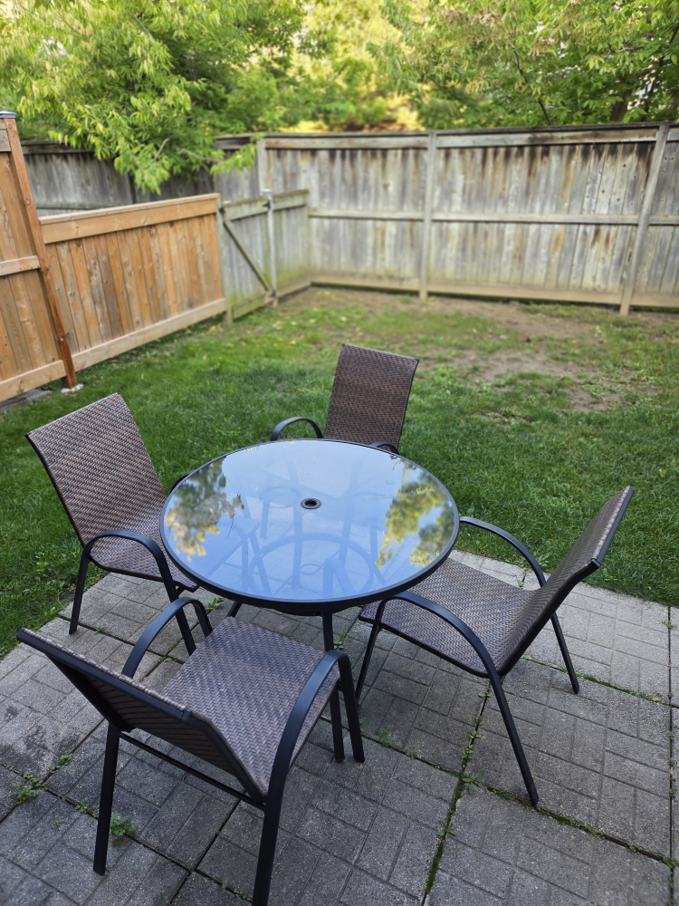 Outdoor Patio Table and Chairs Set
