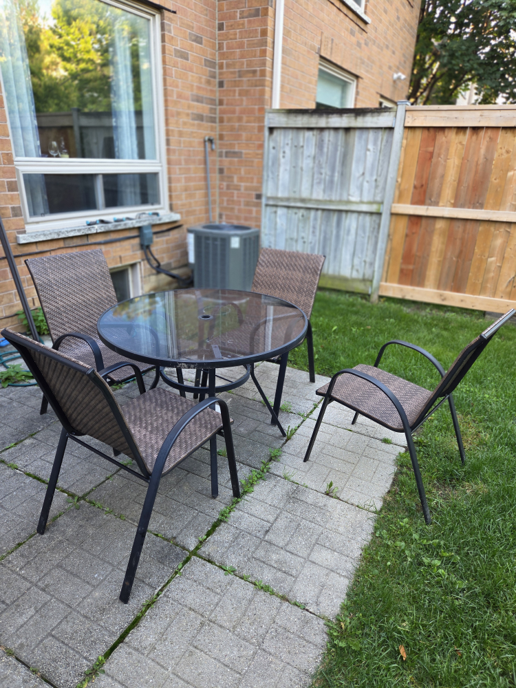 Outdoor Patio Table and Chairs Set - photo 2