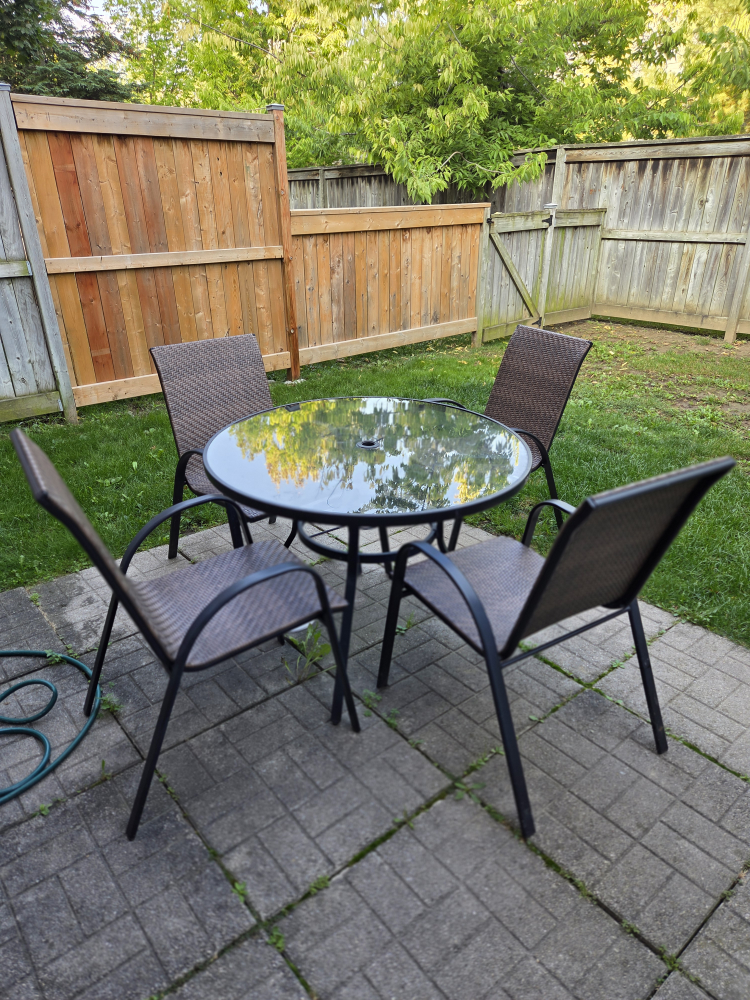 Outdoor Patio Table and Chairs Set - photo 3