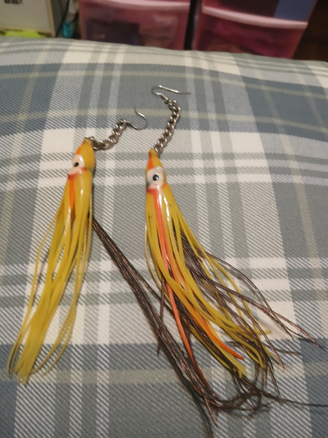 Squid Earrings