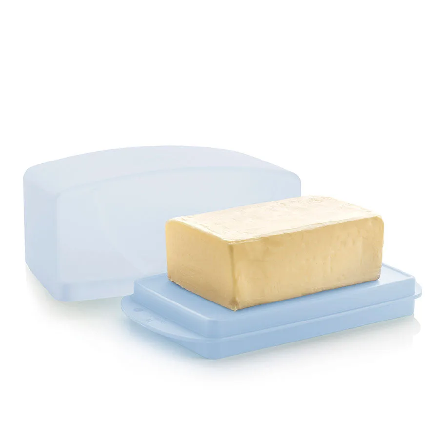 Tupperware Butter Dish - Light Blue thumbnail