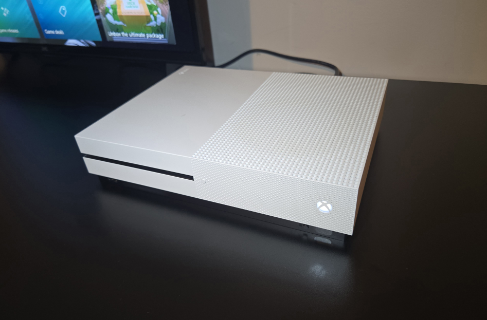 XBOX ONE S 500GB + BLUE CONTROLLER + FALLOUT 76 / CLEAN - photo 2
