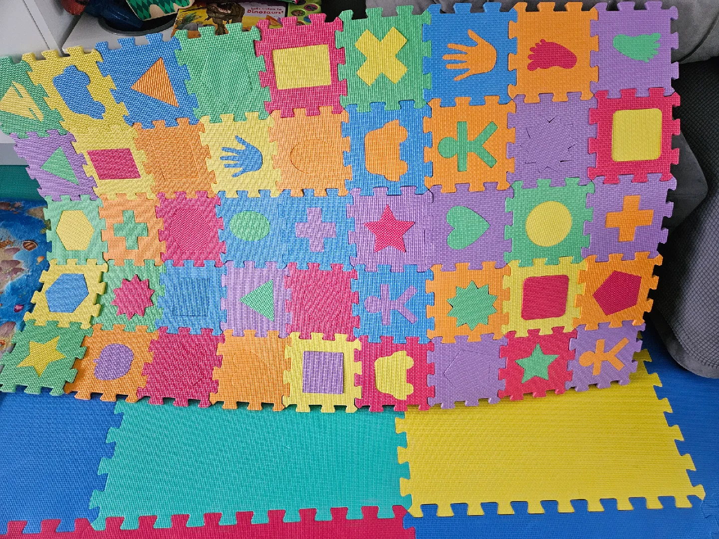 Foam Play Mat with Shapes thumbnail