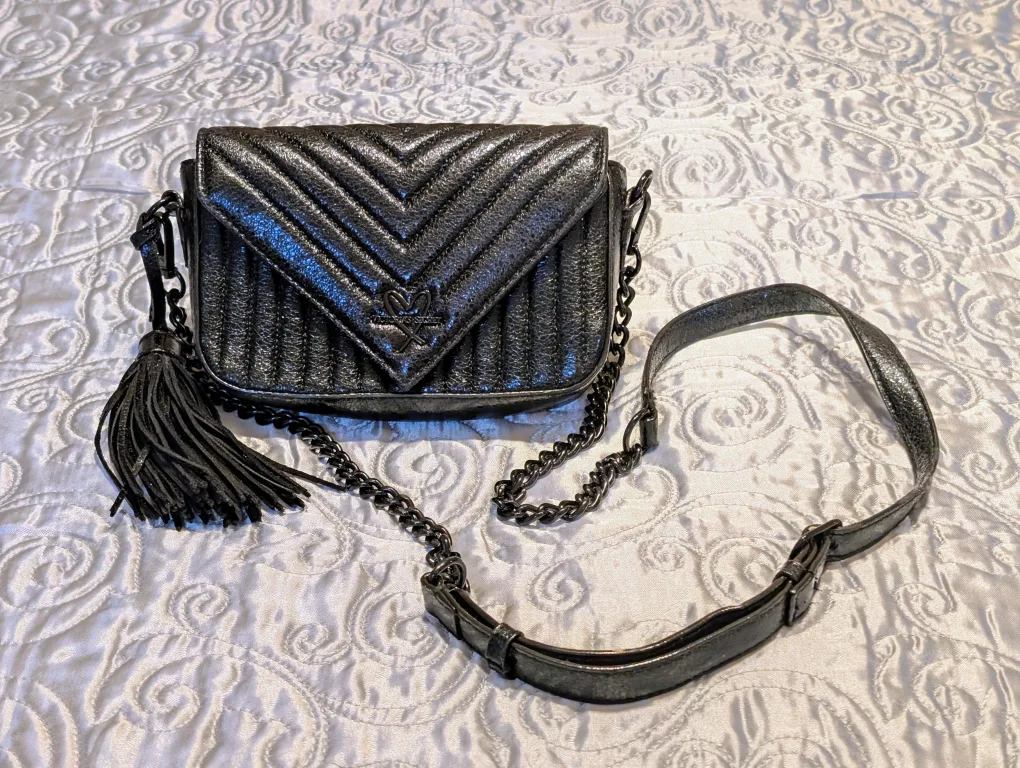 Victoria's Secret Black Crossbody Bag thumbnail