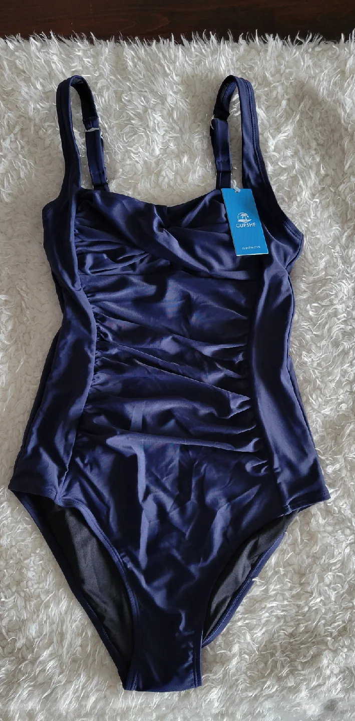 BNWT - Navy Blue One Piece Swimsuit - Size XS image indicator(2)