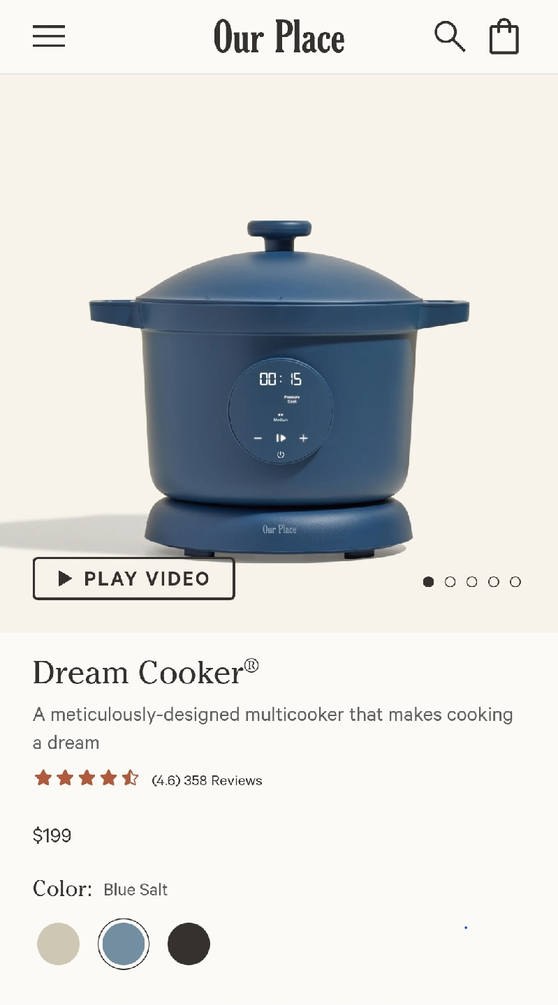Our Place Dream Cooker - Blue Salt