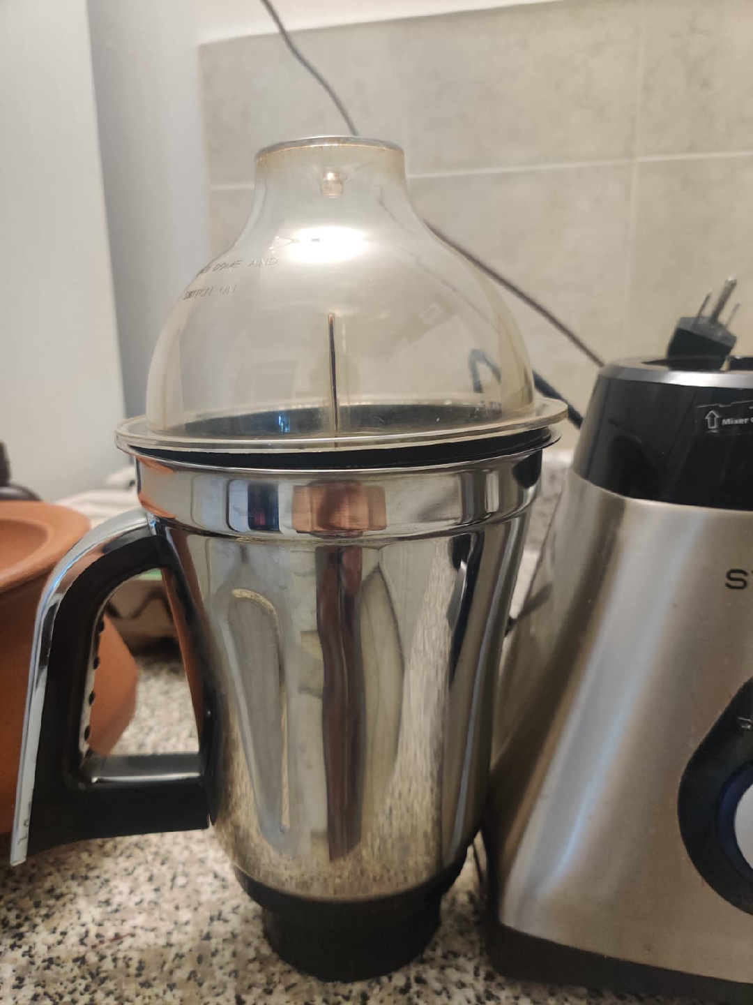 Preethi Steele Mixer Grinder Jar - photo 3