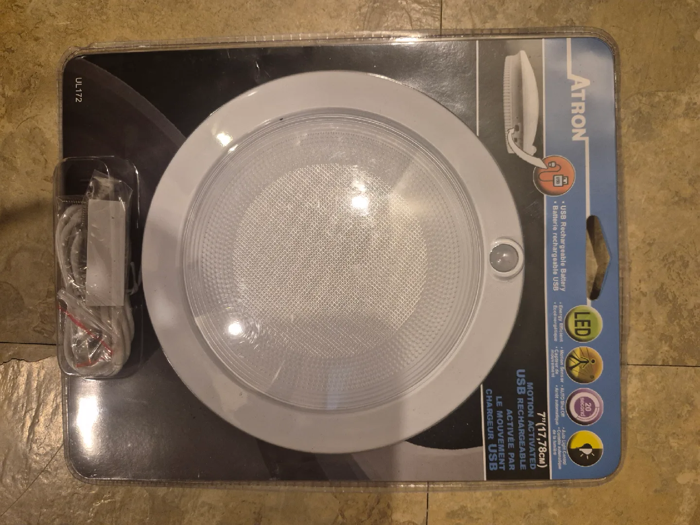 Atron Motion Activated LED Light 7" thumbnail