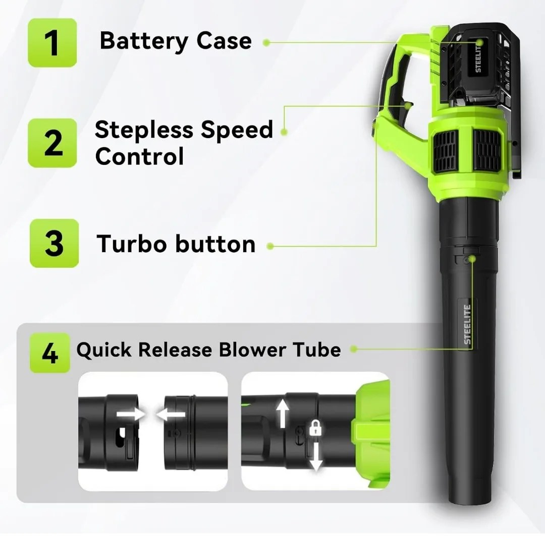 STEELITE Cordless Leaf Blower thumbnail