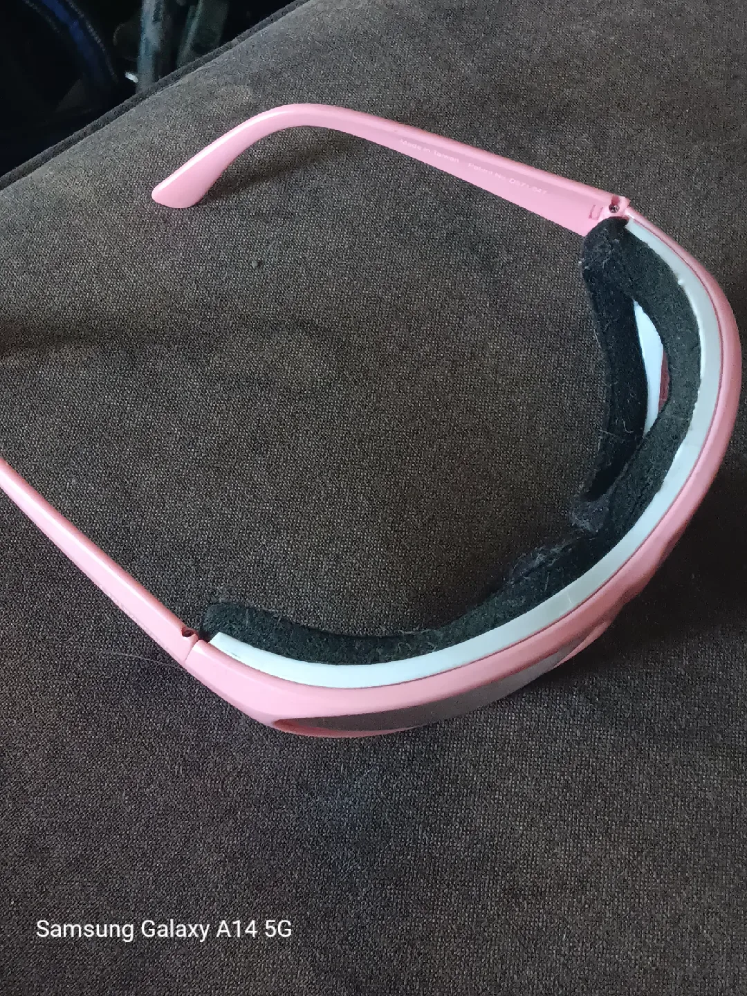 Pink Framed Sunglasses for snowboarding thumbnail