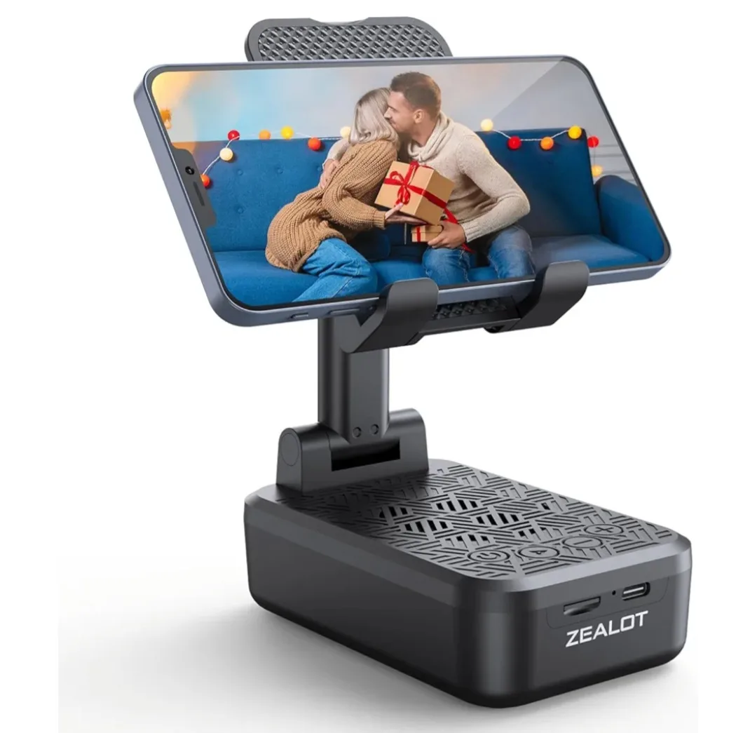 Zealot Z7 Bluetooth Speaker + Phone Holder - New in Box! thumbnail