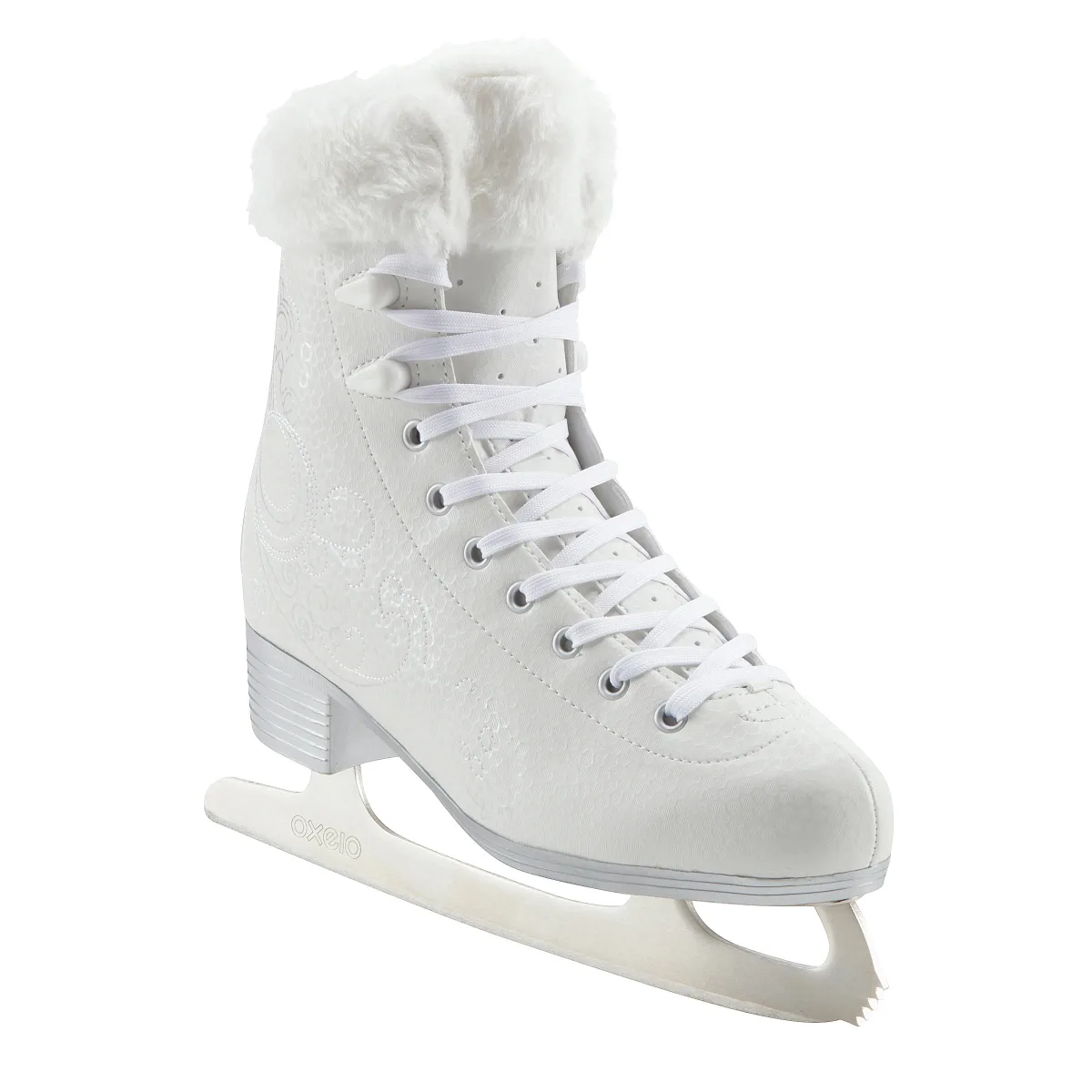 Oxelo Ice Skates - White, Size 7 (Women's) image indicator(7)