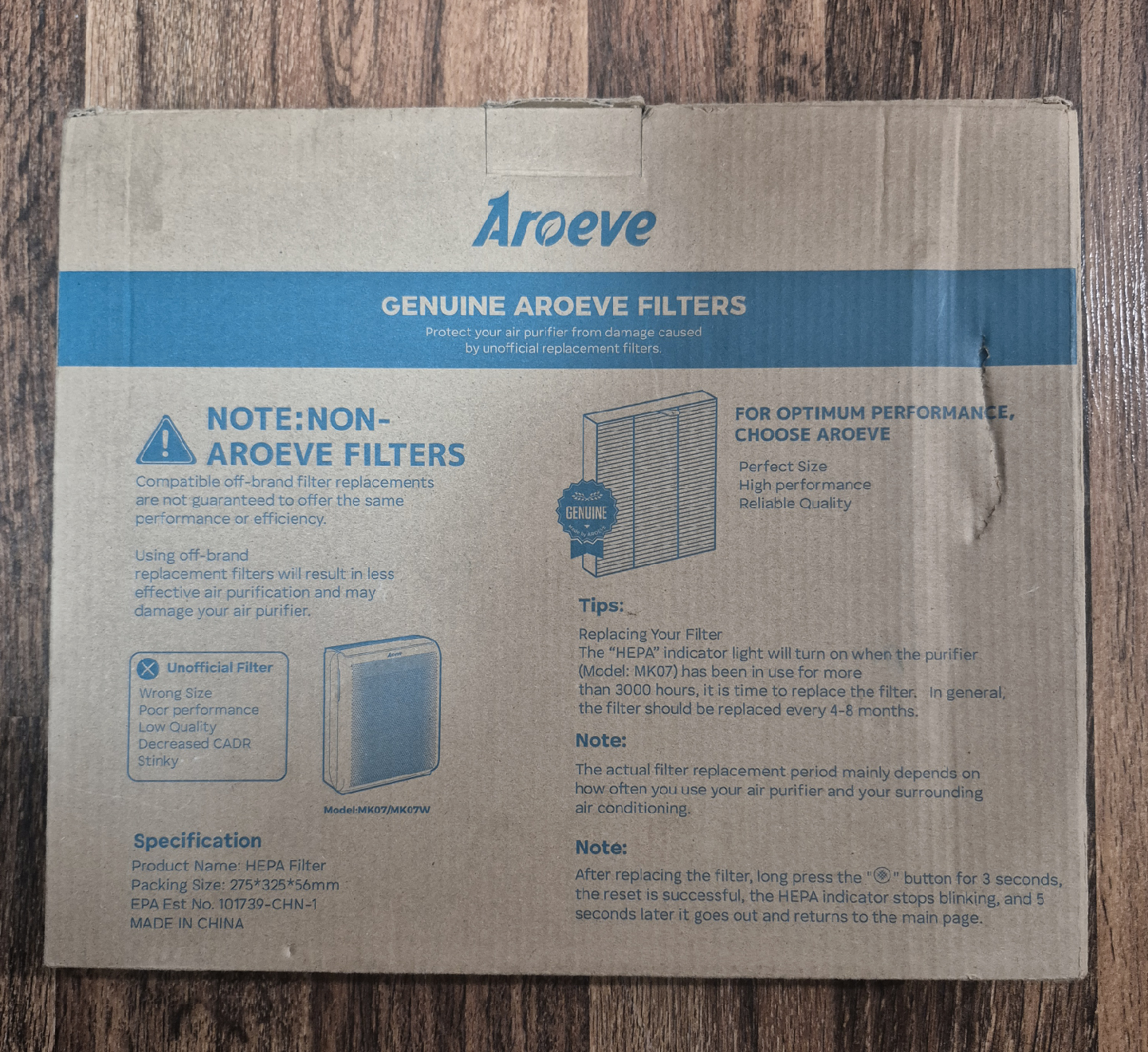 Aroeve H13 True HEPA 4-Stage Filter - NEW - photo 4