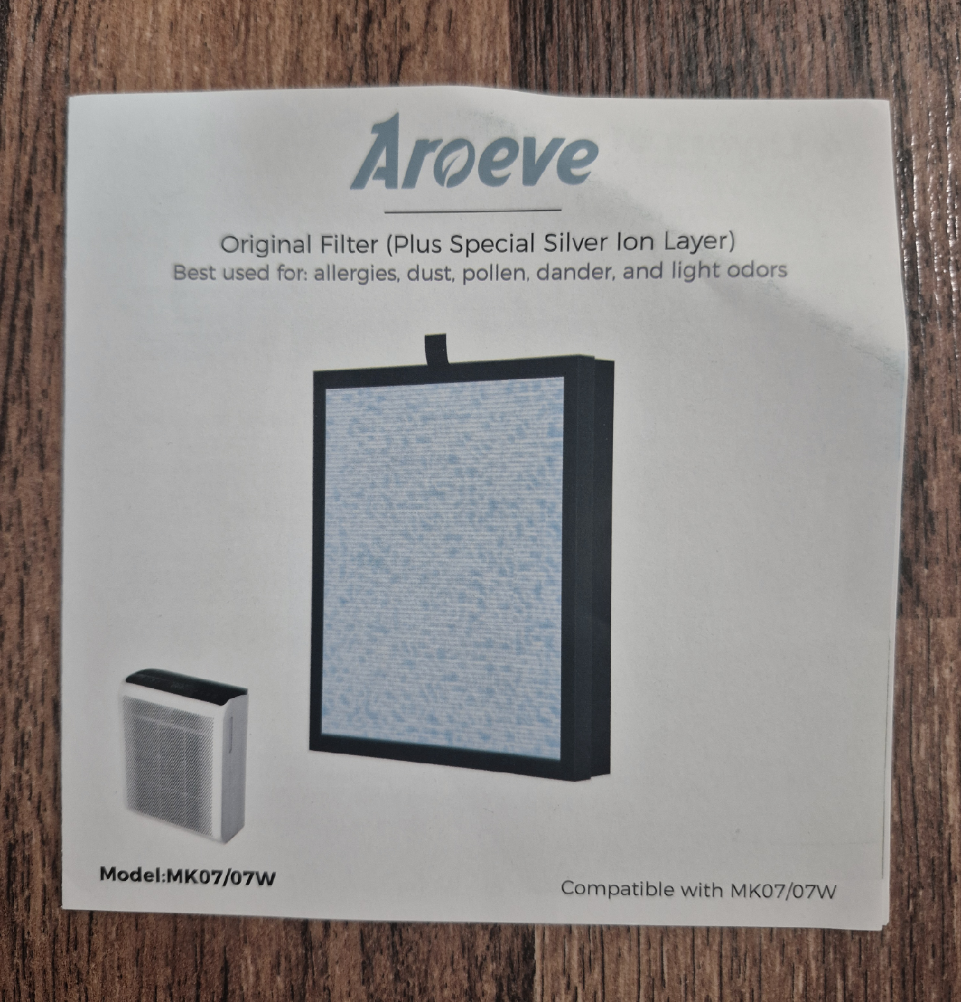 Aroeve H13 True HEPA 4-Stage Filter - NEW - photo 5