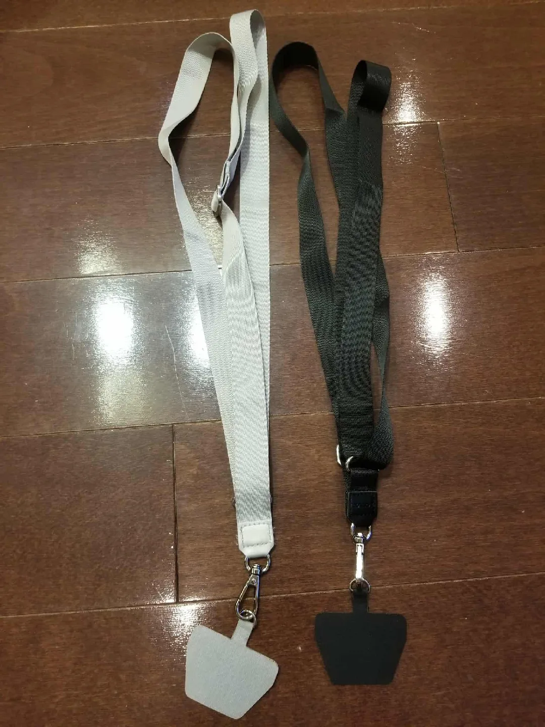 Phone Lanyard Straps - Grey & Black thumbnail